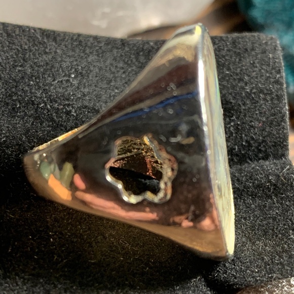 Alchemy63 Handmade Mother of Pearl Ring - Picture 4 of 6